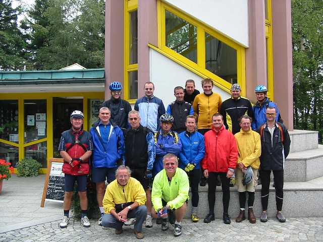 Teilnehmer der Scheibenberg - Tour