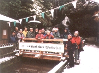 EB-Veteranen am Lichtenhainer Wasserfall