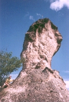 Törökasztal-Felsen im Bükk-Gebirge in der Nähe von Sirok