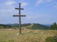 Gipfelkreuz am Velky Javornik